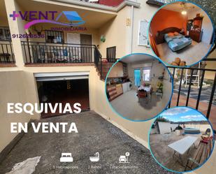 Vista exterior de Casa adosada en venda en Esquivias amb Calefacció, Jardí privat i Traster
