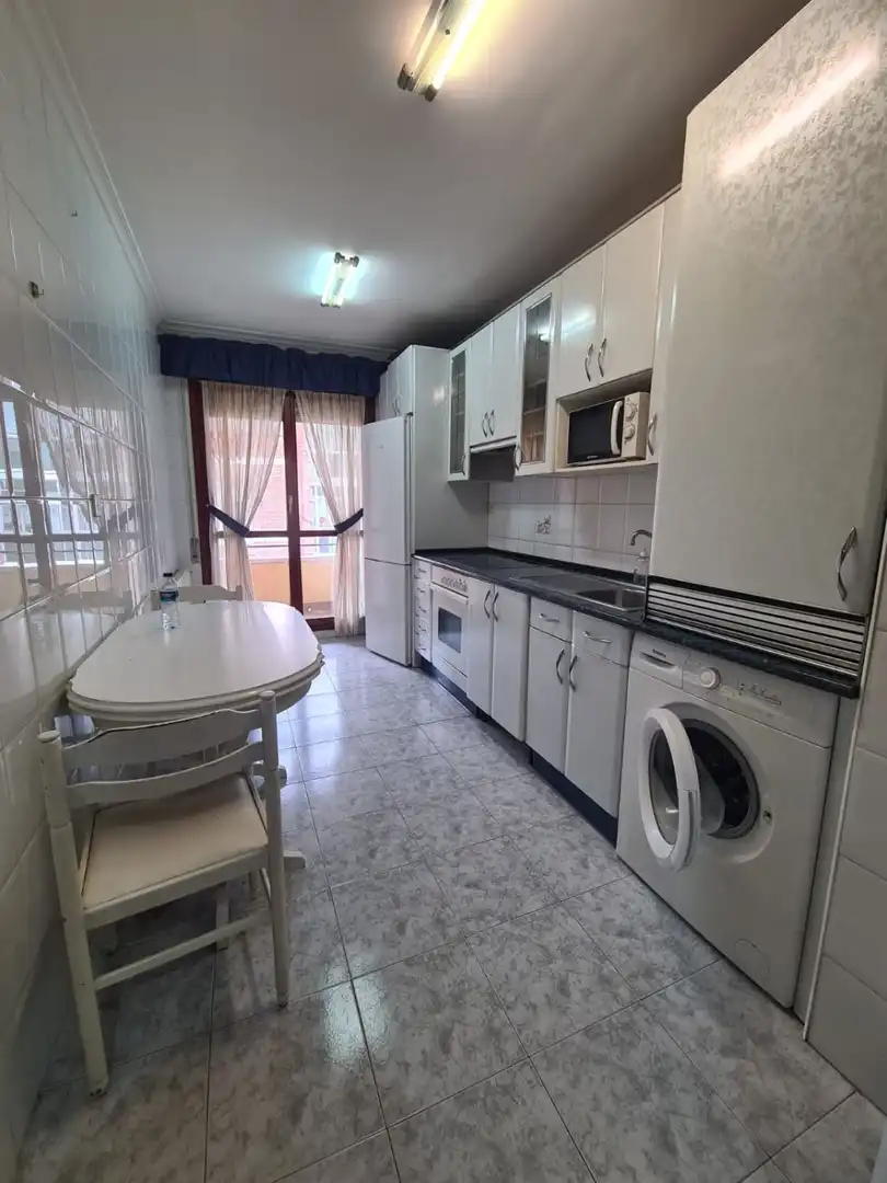 Cocina de Apartamento en venta en Miranda de Ebro con Calefacción, Parquet y Terraza