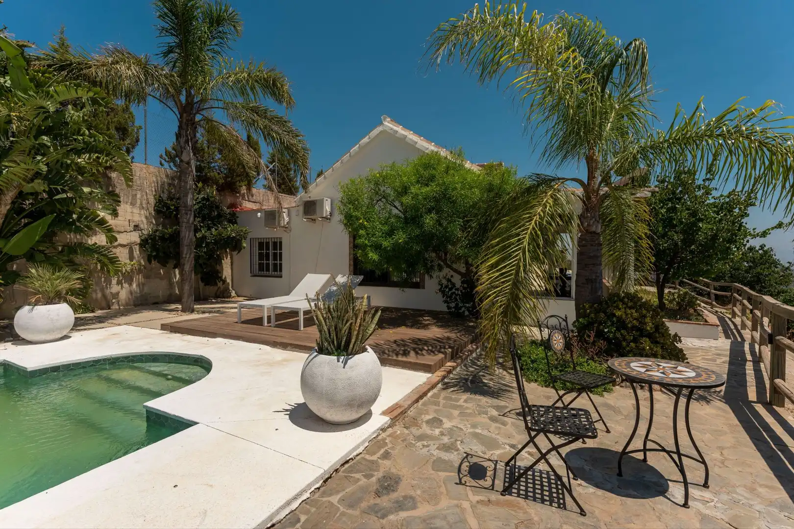 Jardín de Finca rústica en venta en Monda con Aire acondicionado y Piscina