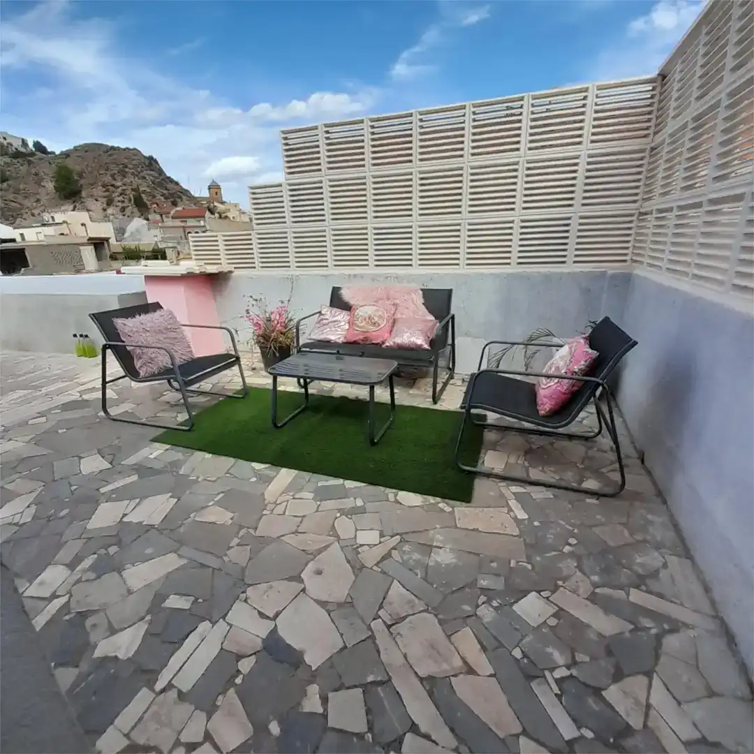 Terrasse von Wohnung zum Verkauf in Purchena
