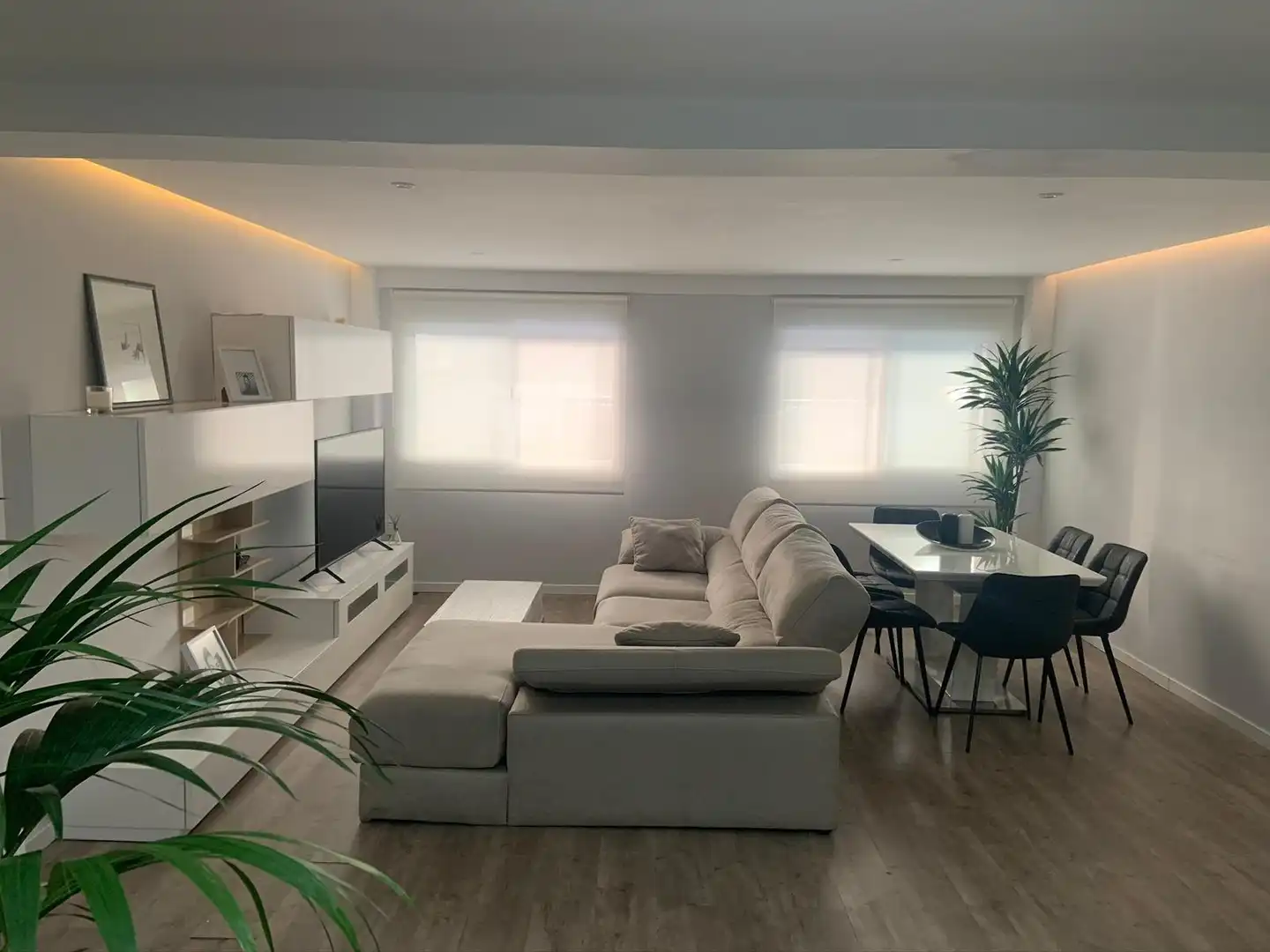 Living room of Ground floor for sale in Alicante / Alacant  with Air Conditioner and Furnished