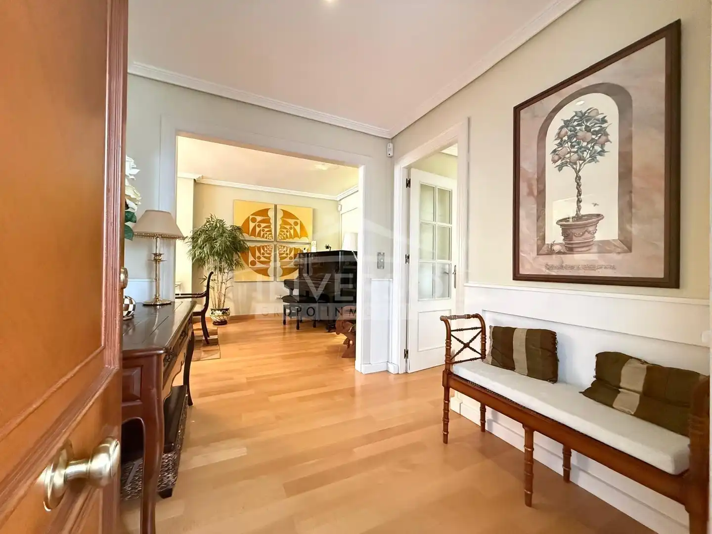 Sala de estar de Ático en venta en El Ejido con Aire acondicionado, Calefacción y Parquet