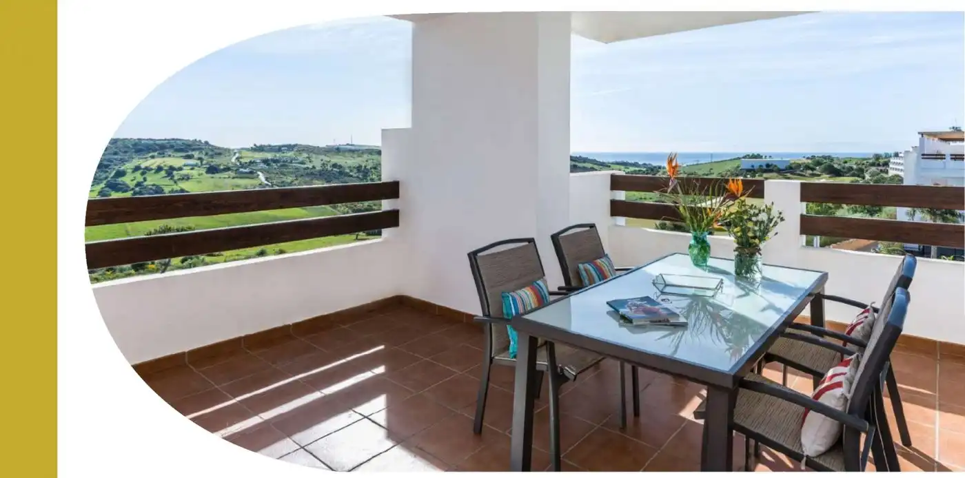 Terraza de Piso en venta en Estepona con Aire acondicionado, Jardín privado y Terraza