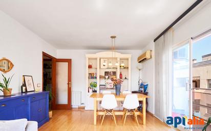 Dining room of Flat for sale in Mataró  with Air Conditioner, Terrace and Balcony