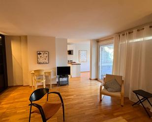 Living room of Flat to rent in  Barcelona Capital  with Air Conditioner, Heating and Parquet flooring