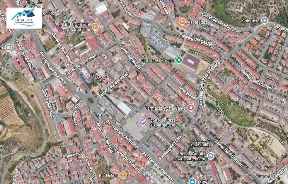 Vista exterior de Piso en venta en Esparreguera