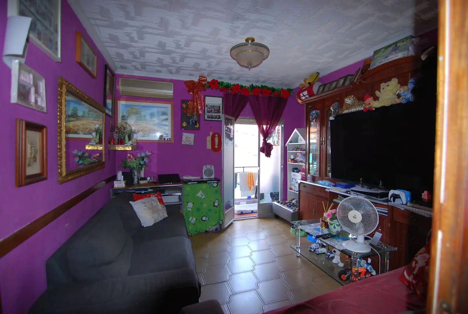 Sala de estar de Piso en venta en Puente de Vallecas