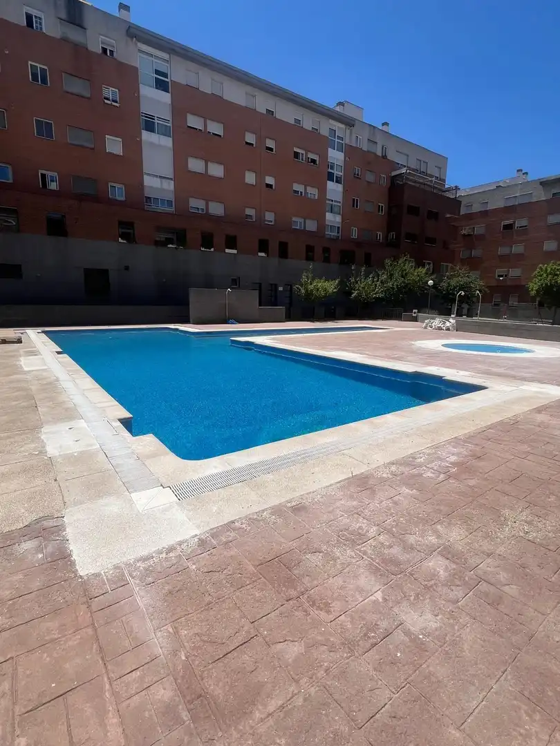 Piscina de Piso de alquiler en Madrid con Aire acondicionado, Calefacción y Jardín privado