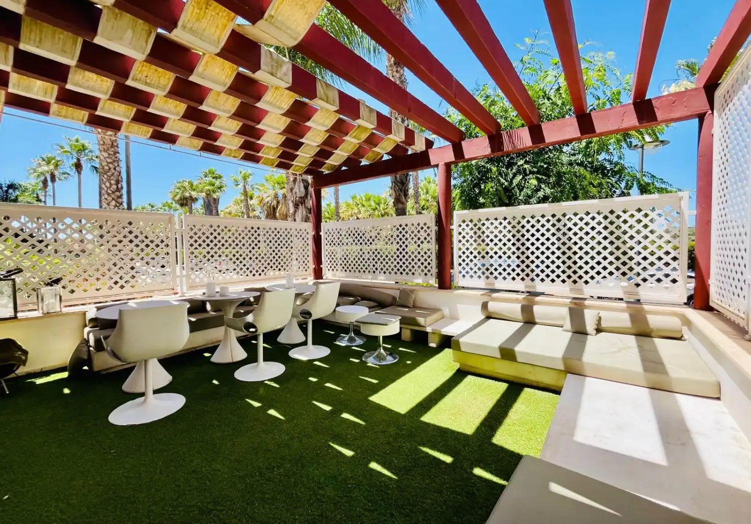 Terrace of Apartments for rent in Sotogrande  with Air Conditioner, Heating and Terrace
