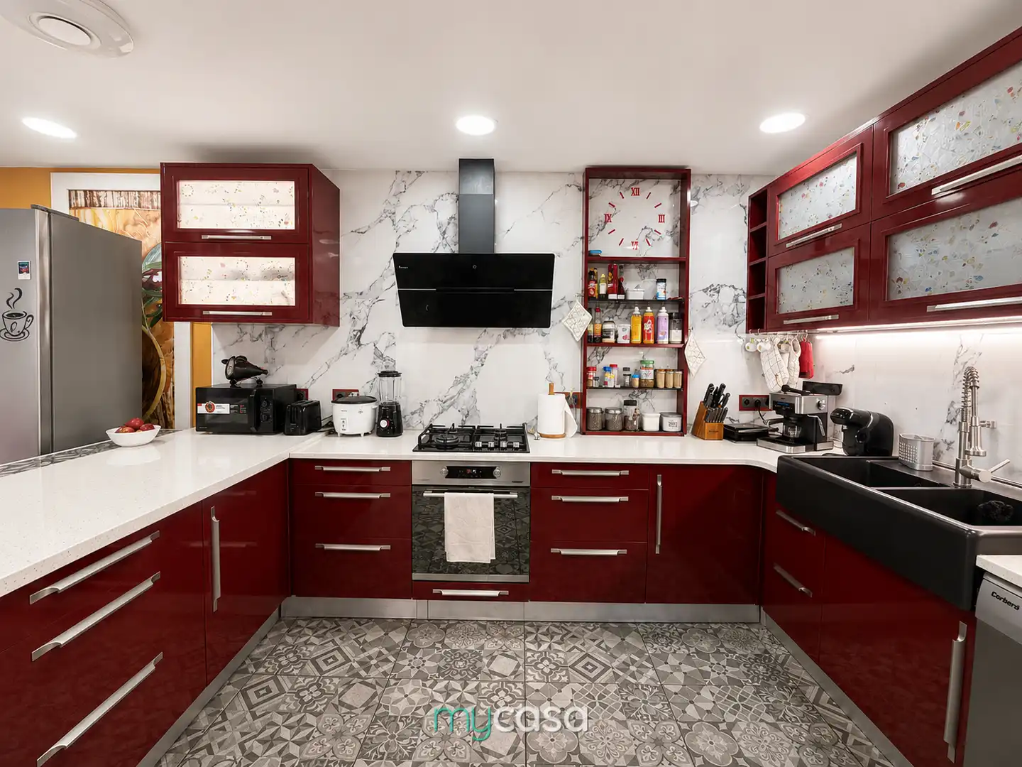 Cocina de Piso en venta en El Prat de Llobregat con Aire acondicionado, Calefacción y Parquet