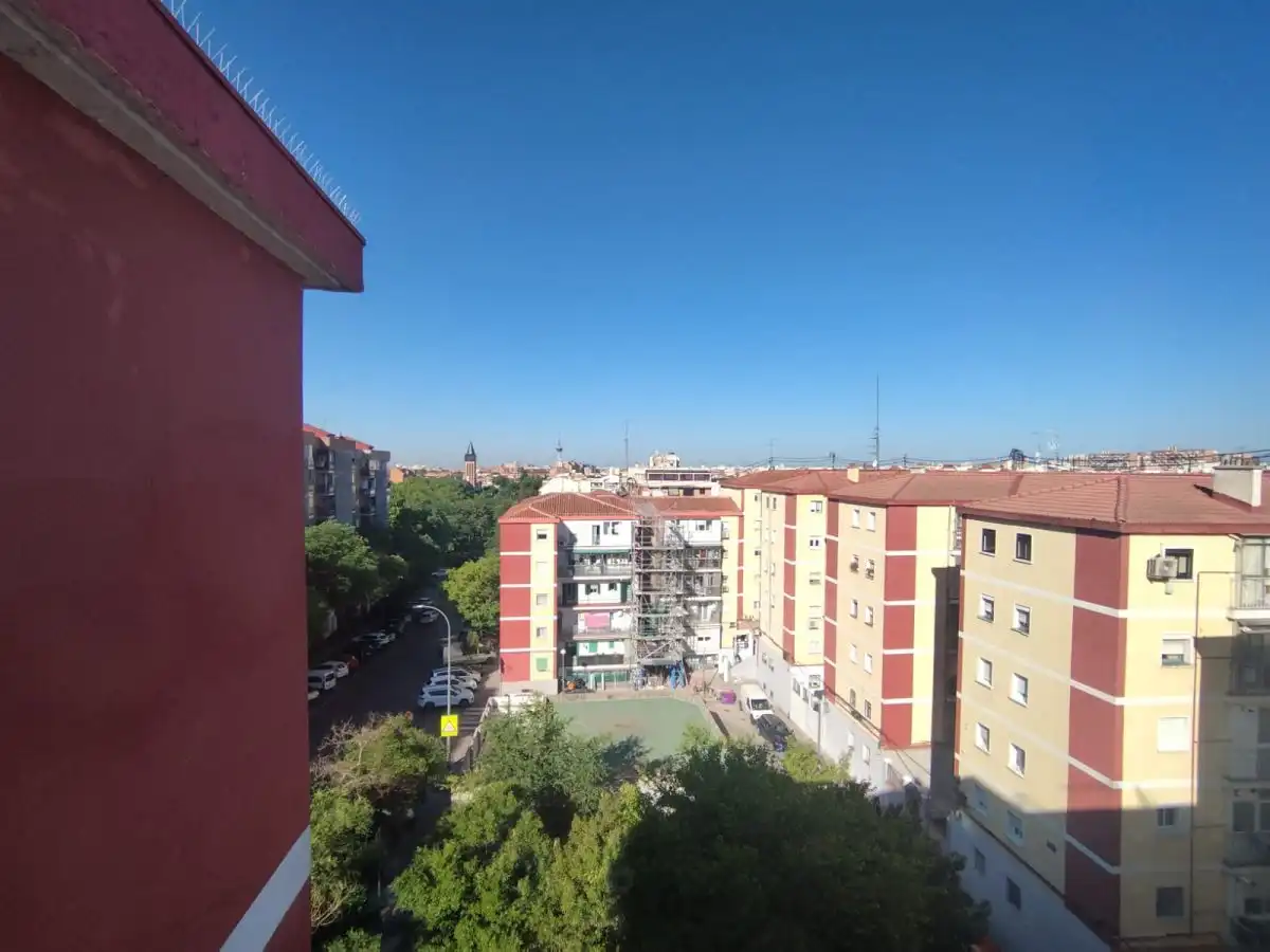 Außenansicht von Wohnung zur untervermieten in Madrid mit Heizung, Terrasse und Möbliert