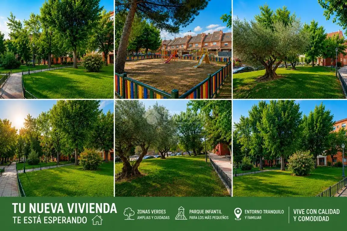 Garden of Flat for sale in Alcorcón