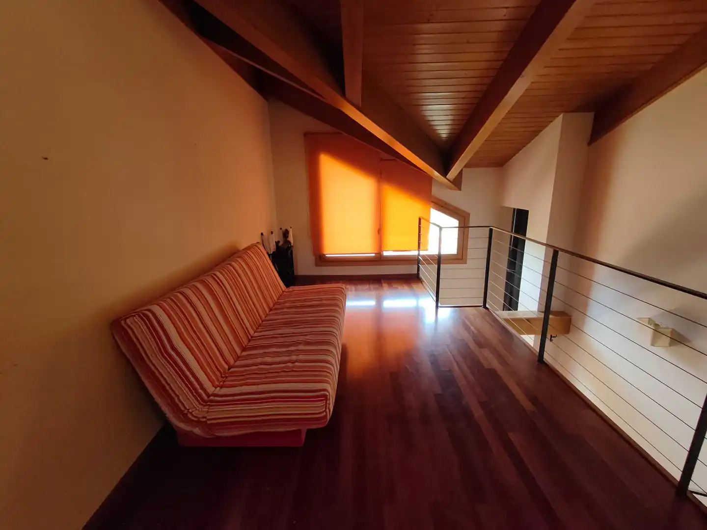Sala d'estar de Dúplex en venda en Vilallonga de Ter amb Calefacció, Parquet i Terrassa