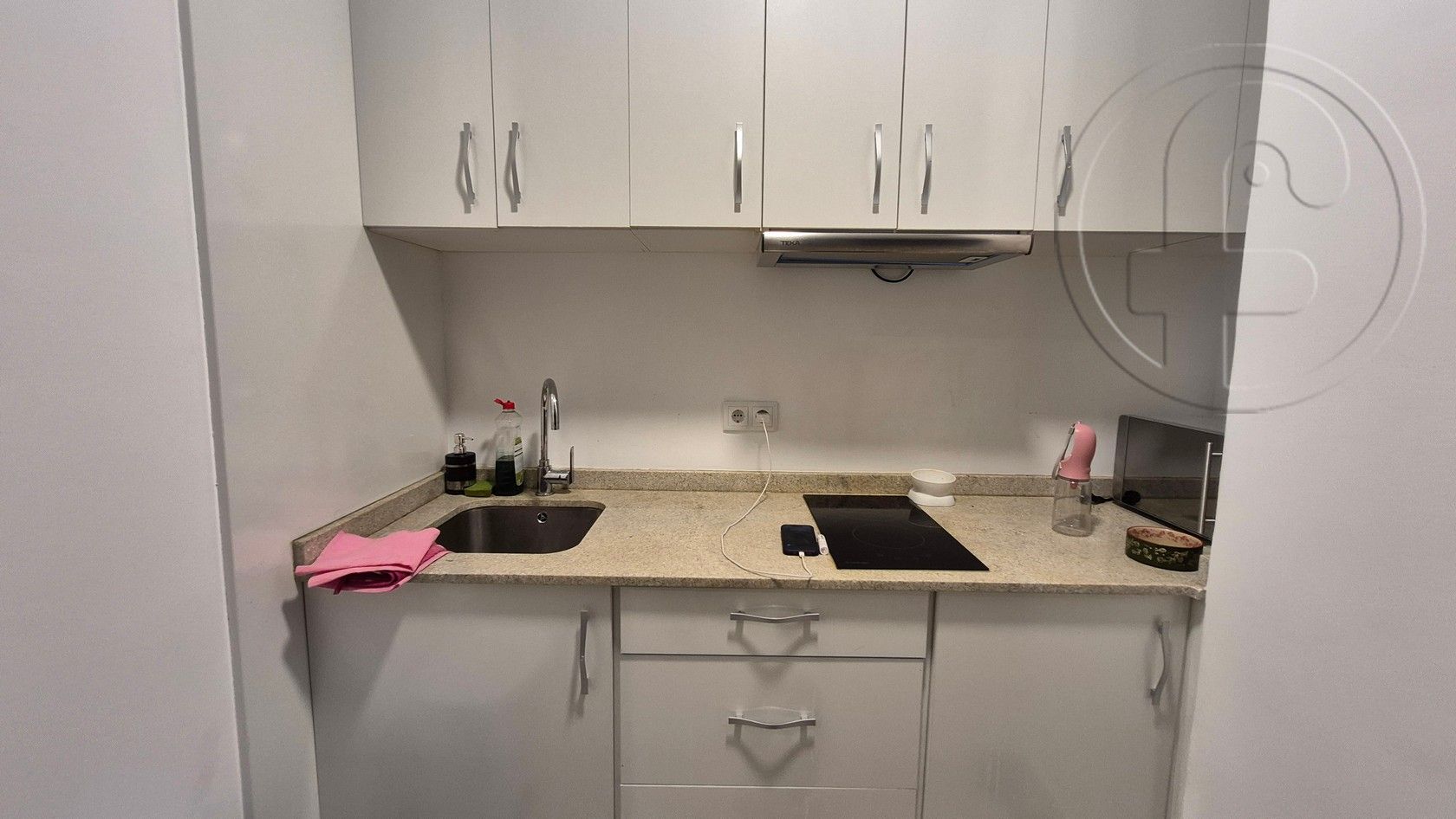 Kitchen of Flat to rent in Santander  with Terrace, Furnished and Washing machine