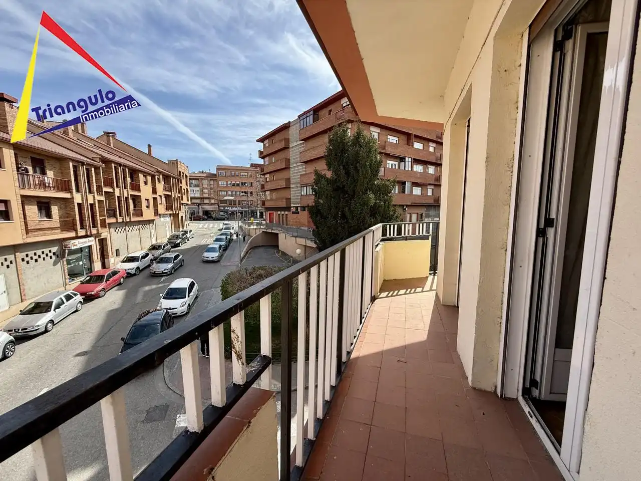Exterior view of Flat for sale in Segovia  with Heating, Parquet flooring and Terrace