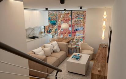 Living room of Duplex for sale in Badalona  with Heating, Terrace and Balcony