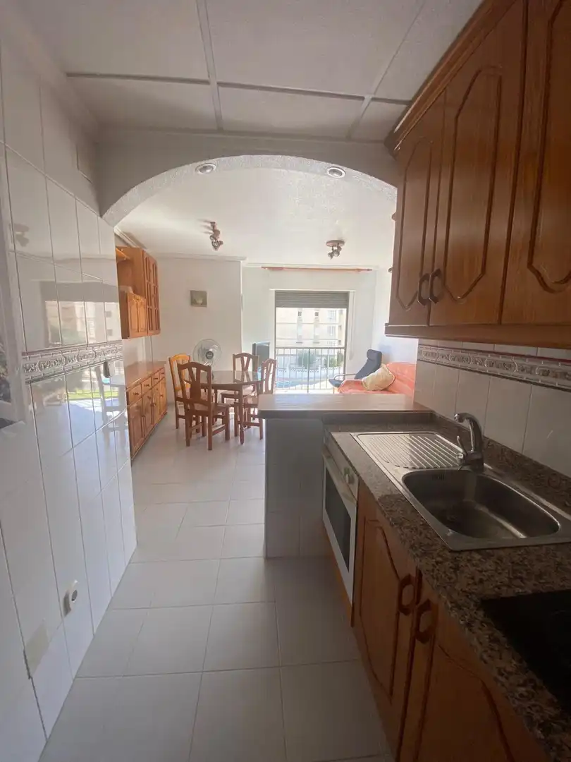 Kitchen of Apartments for rent in Guardamar del Segura  with Swimming Pool, Furnished and Washing machine