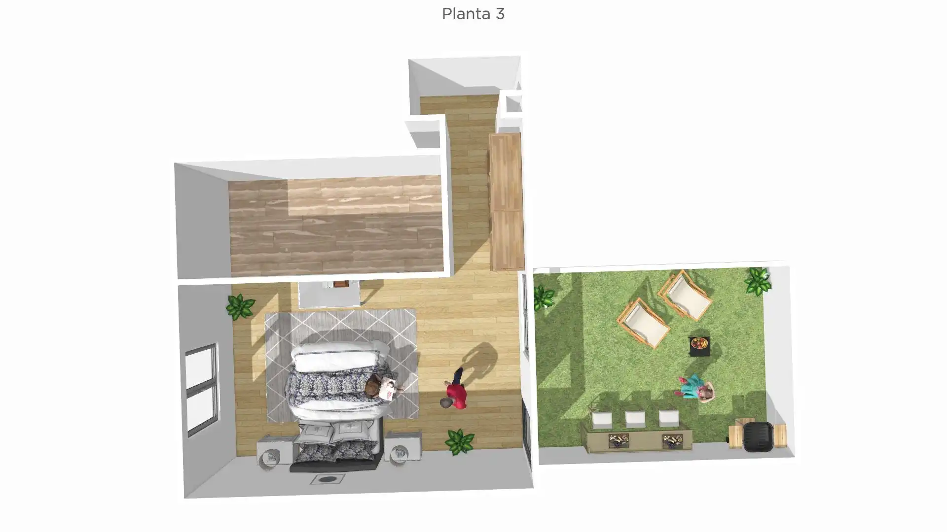 Jardín de Casa o chalet en venta en Andorra (Teruel) con Terraza y Balcón