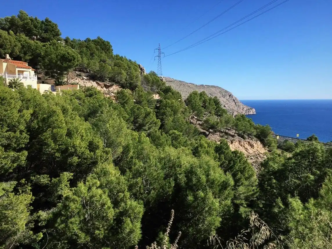 Vista exterior de Residencial en venta en Altea