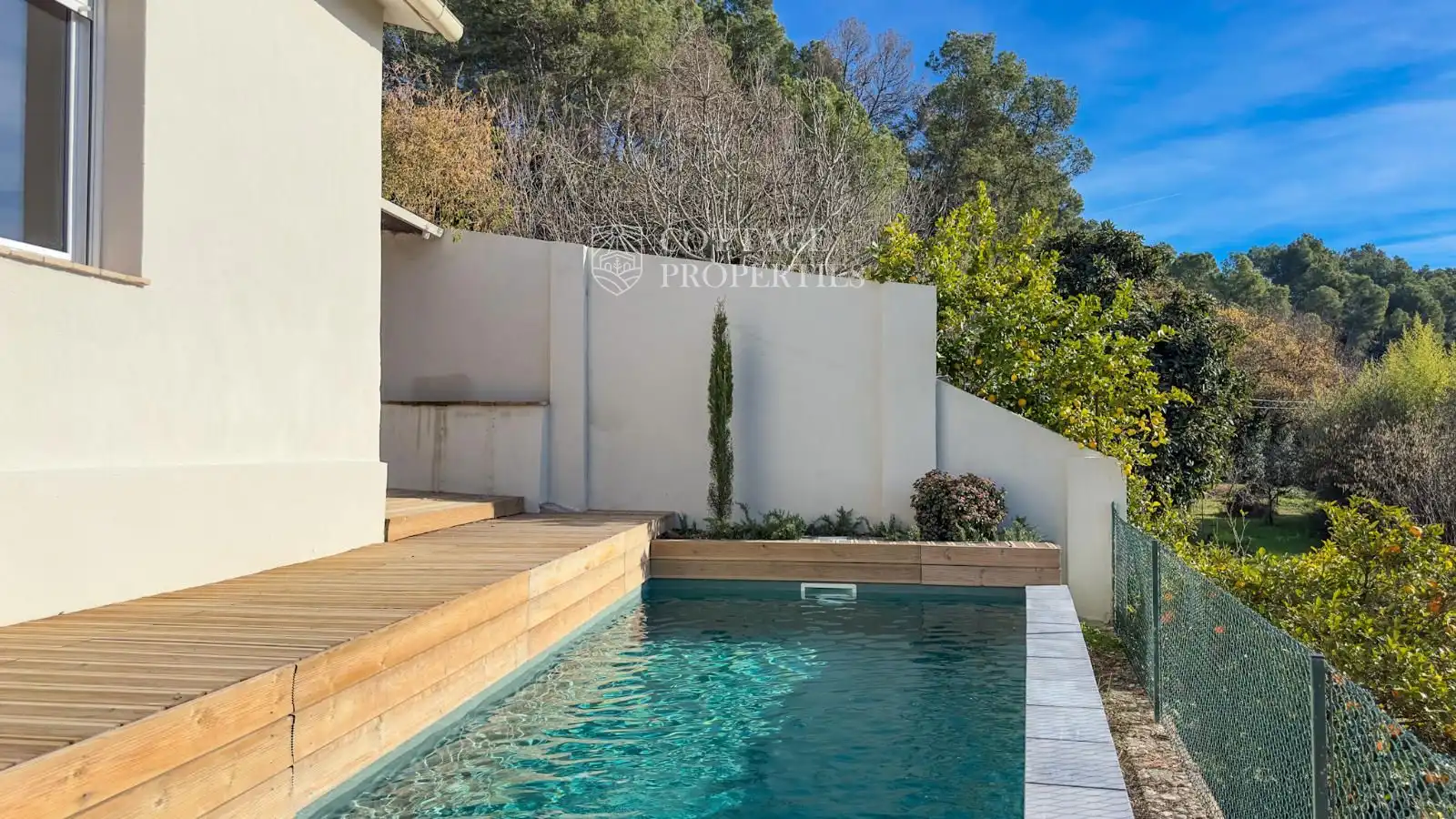 Swimming pool of Houses for sale in Banyoles  with Air Conditioner, Swimming Pool and Alarm