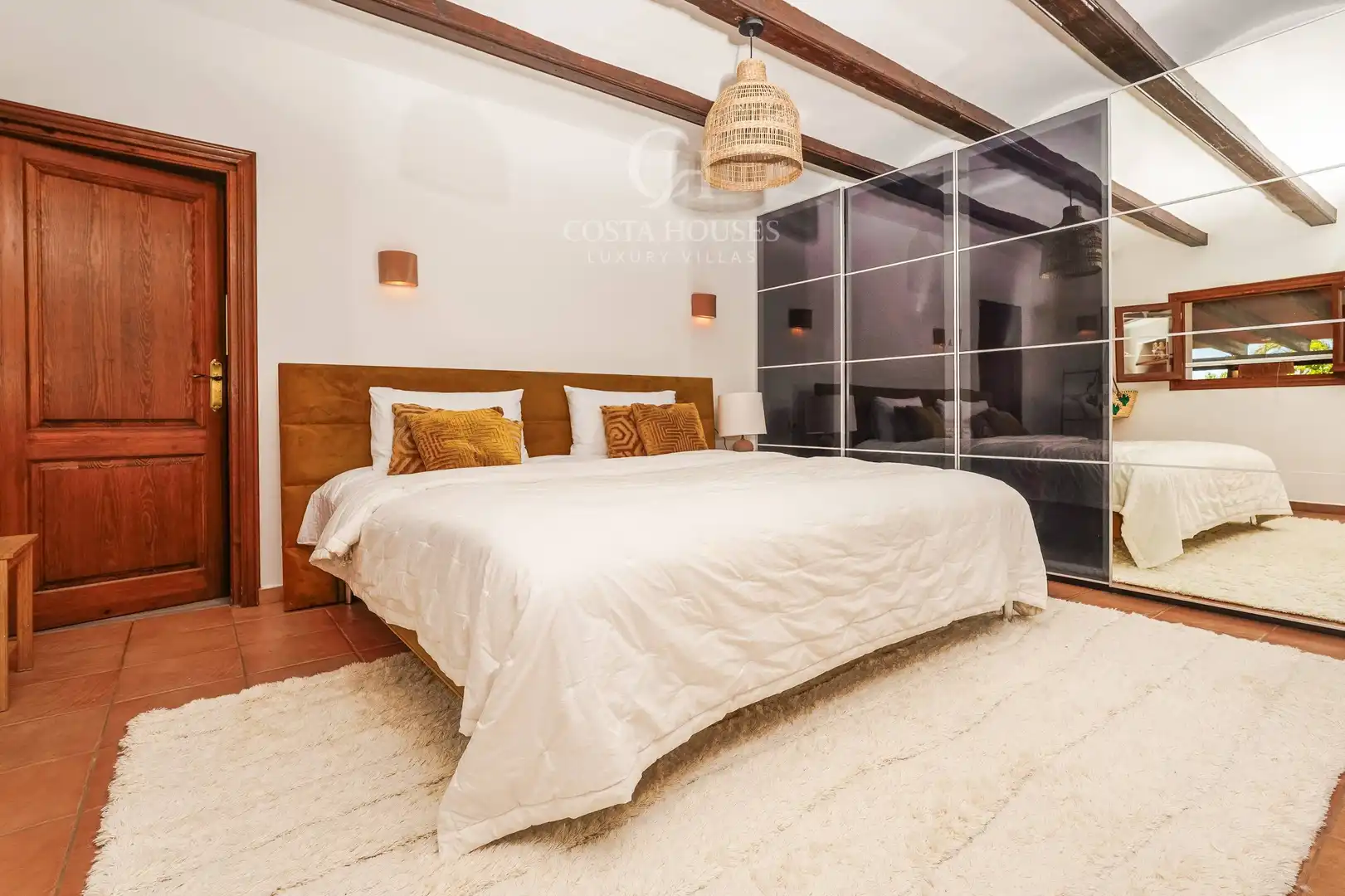 Bedroom of Houses for sale in Jávea / Xàbia  with Air Conditioner, Heating and Private garden