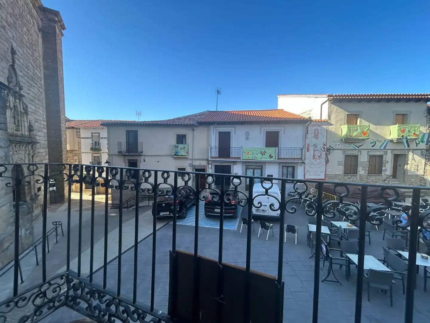 Vista exterior de Casa adosada en venda en Acebo amb Traster
