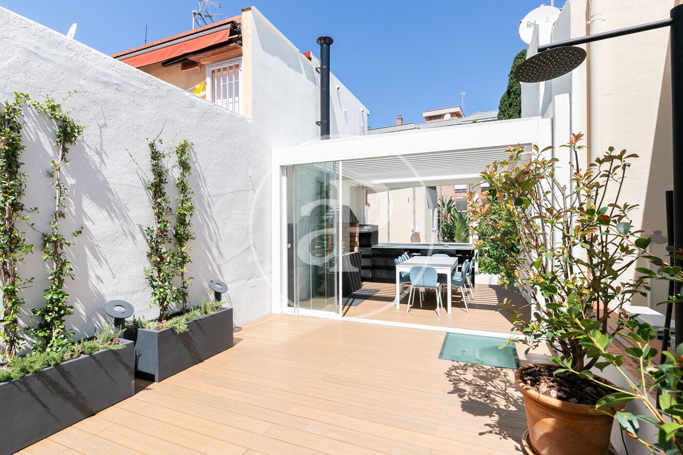 Terrace of House or chalet for sale in  Barcelona Capital  with Air Conditioner, Heating and Terrace