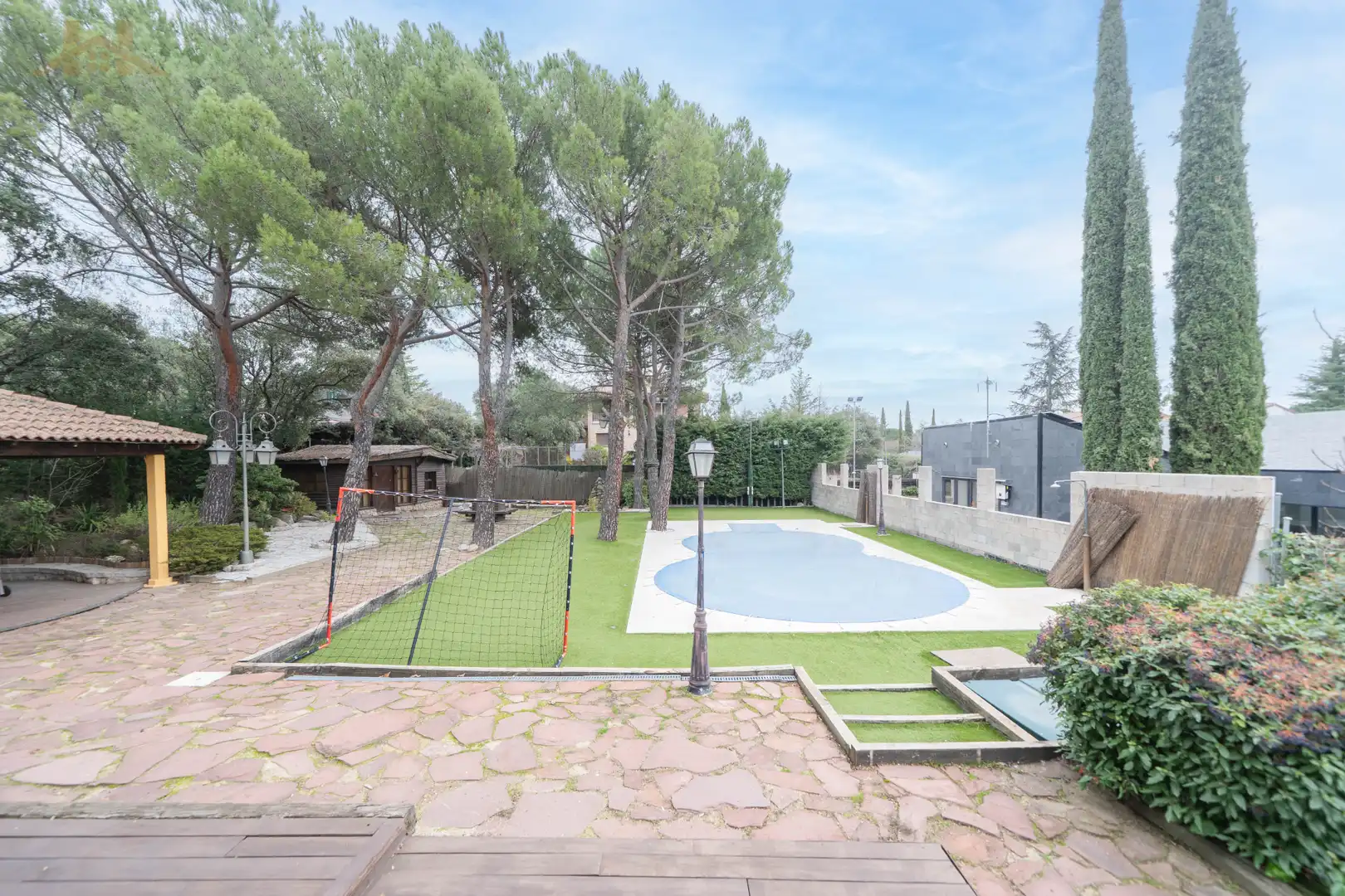Jardí de Casa o xalet en venda en Alpedrete amb Jardí privat, Terrassa i Traster