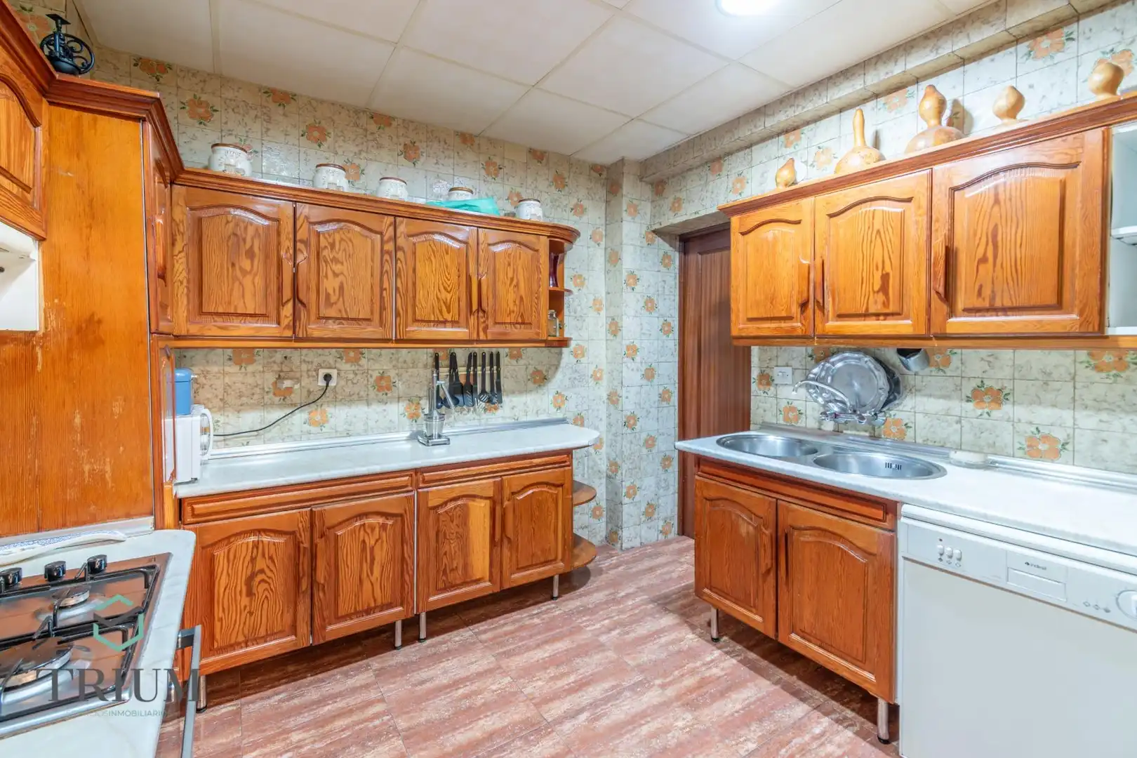Cuina de Casa adosada en venda en Albolote amb Aire condicionat i Balcó