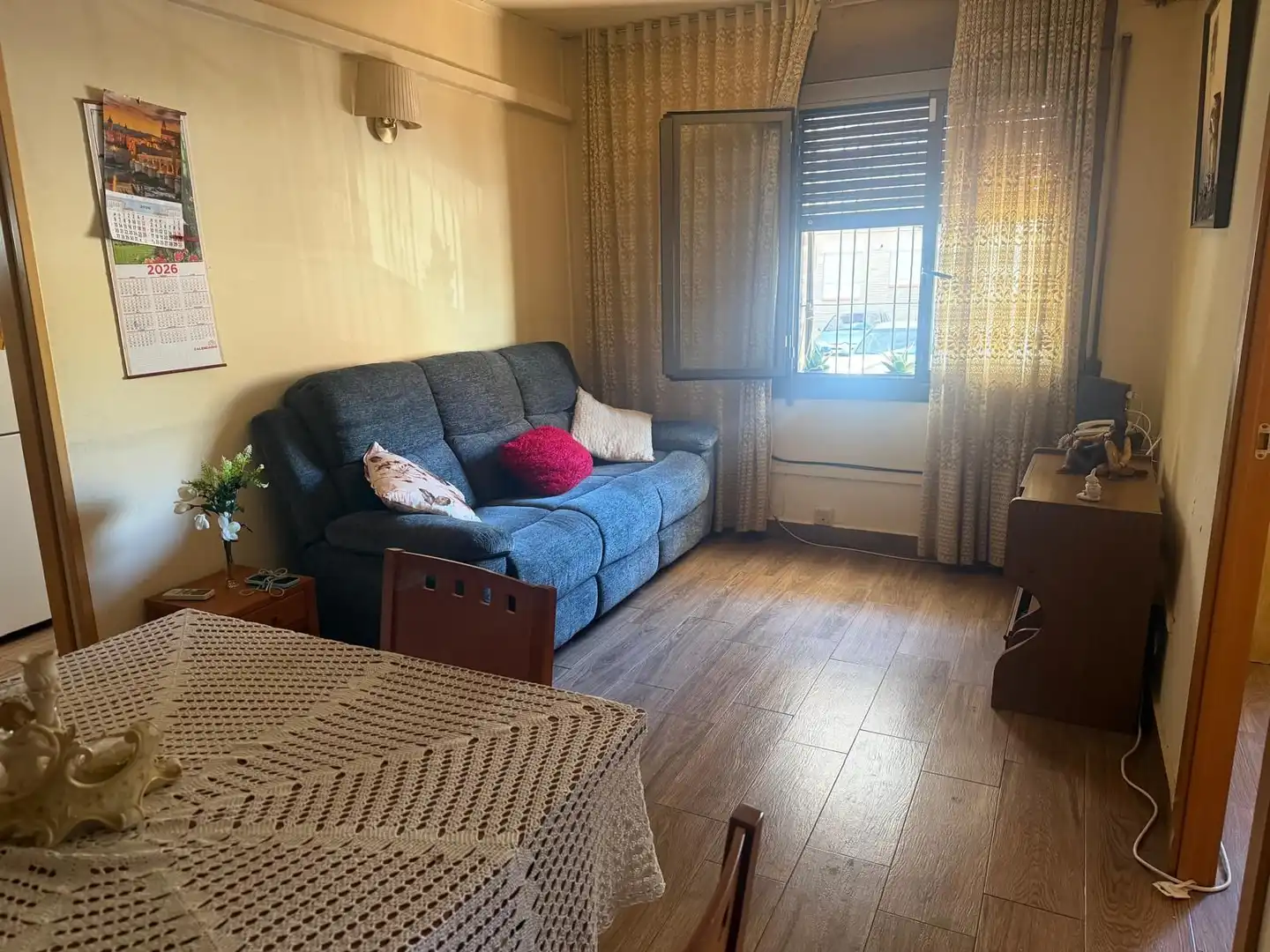 Living room of Flat for sale in Barcelona  with Air Conditioner and Furnished