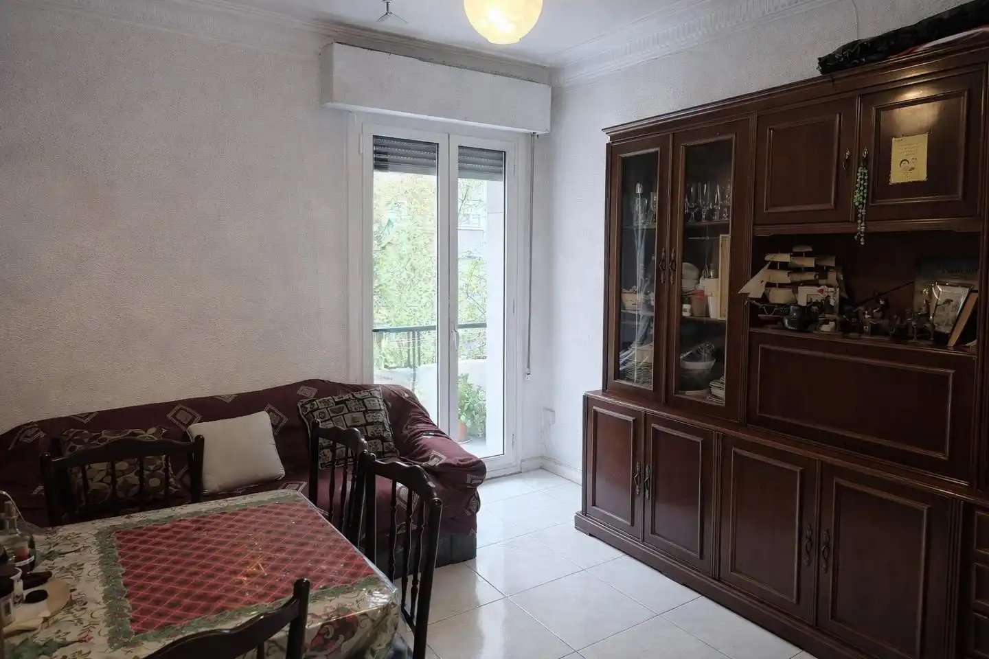 Living room of Flat for sale in  Zaragoza Capital  with Air Conditioner, Heating and Balcony
