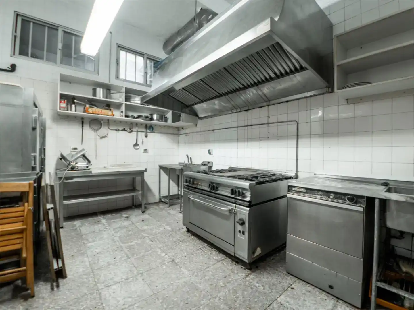 Cocina de Local en venta en Monterroso con Aire acondicionado, Parquet y Amueblado