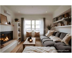 Living room of Flat for sale in  Valencia Capital  with Air Conditioner, Terrace and Balcony