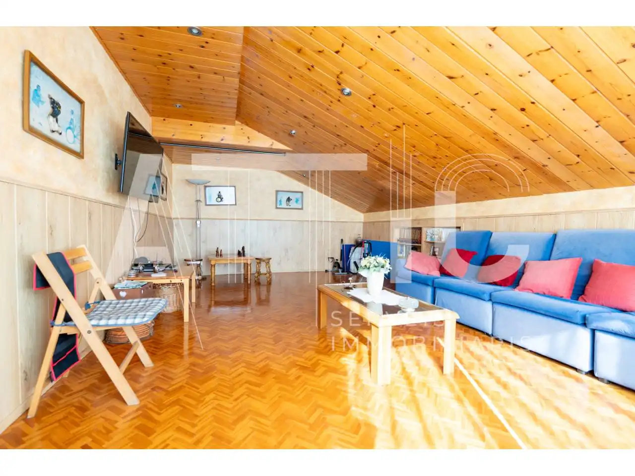 Sala d'estar de Casa o xalet en venda en Castellar del Vallès amb Aire condicionat, Calefacció i Terrassa