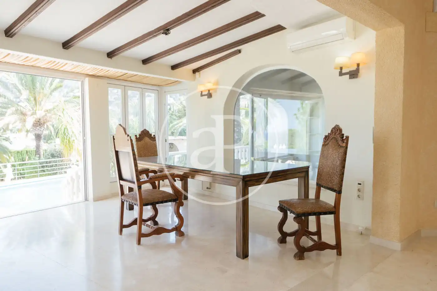 Comedor de Casa o chalet en venta en Calpe / Calp con Aire acondicionado, Calefacción y Jardín privado
