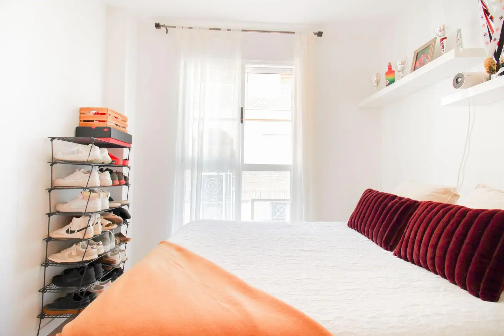 Schlafzimmer von Wohnung zum Verkauf in Benaguasil mit Klimaanlage und Alarm
