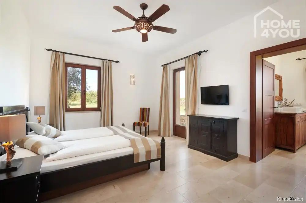 Bedroom of Houses for sale in Manacor  with Air Conditioner, Heating and Terrace