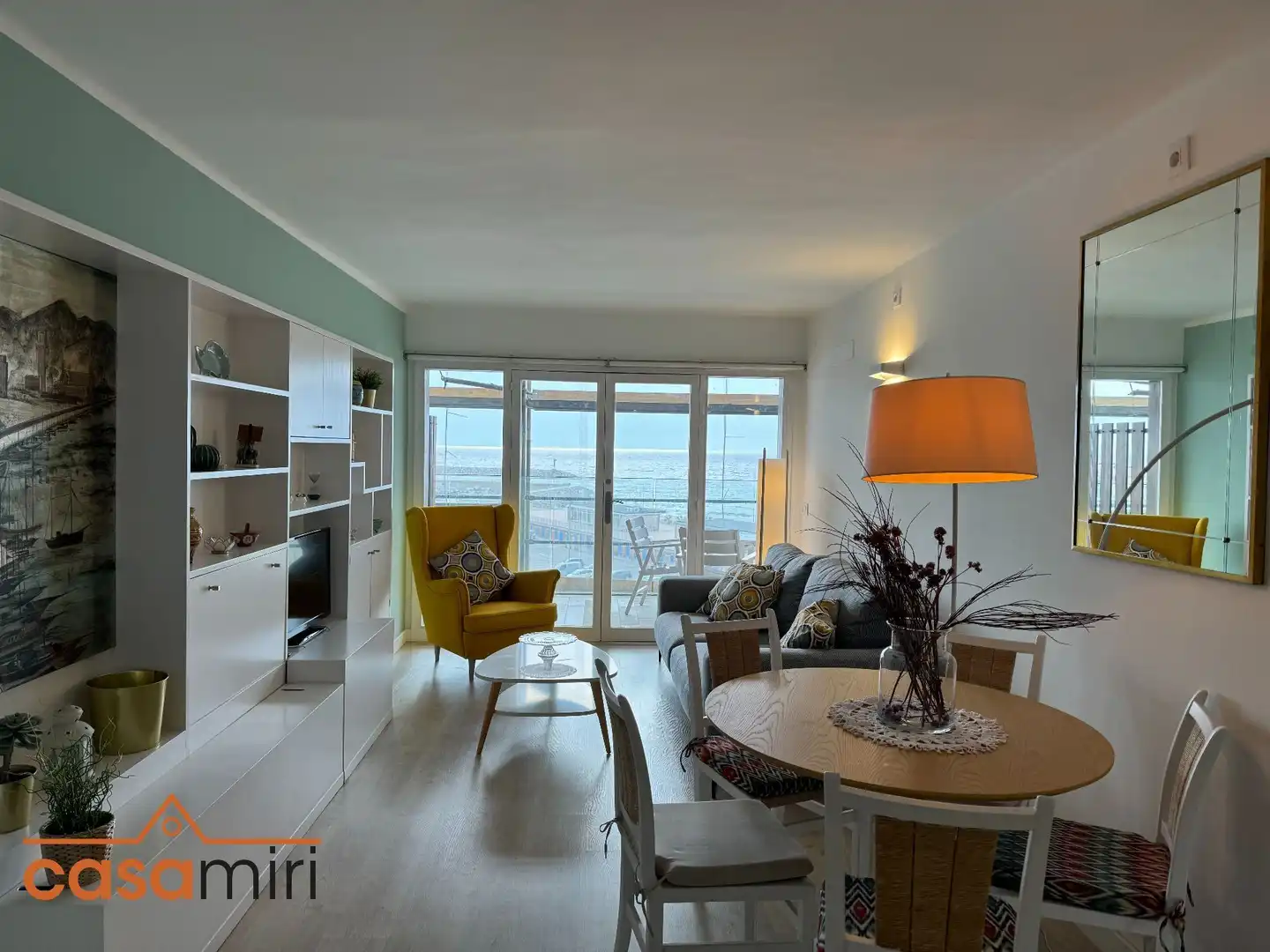 Sala de estar de Piso de alquiler en Arenys de Mar