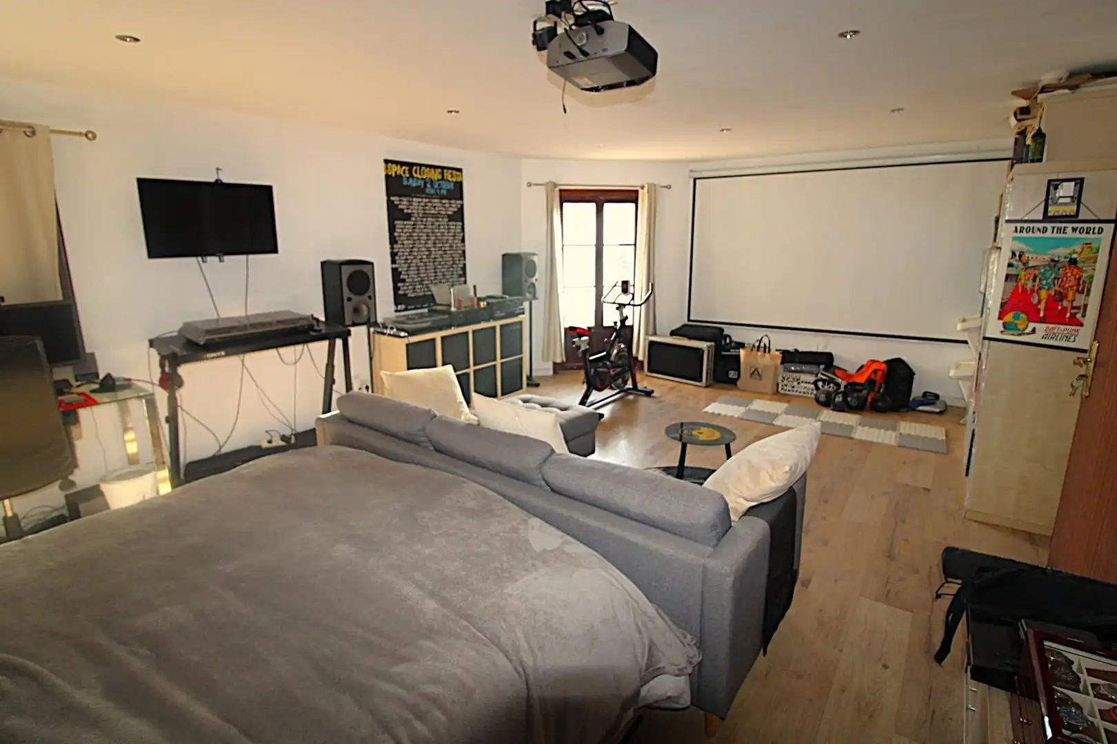 Sala d'estar de Pis en venda en  Palma de Mallorca amb Aire condicionat, Calefacció i Parquet