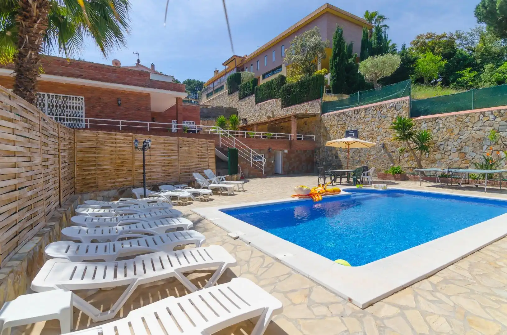 Piscina de Casa o xalet en venda en Lloret de Mar amb Calefacció, Jardí privat i Terrassa