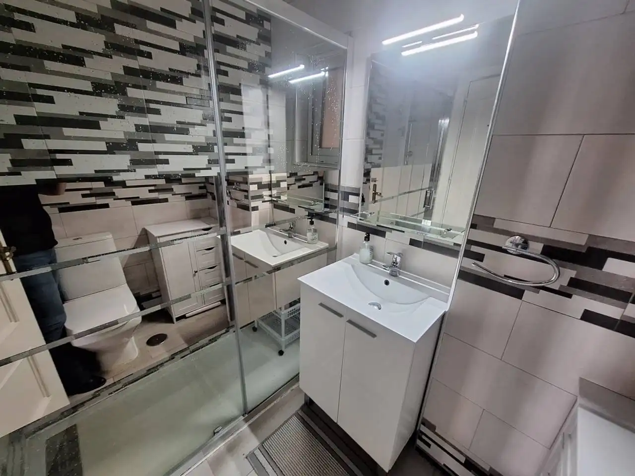 Badezimmer von Wohnung zum Verkauf in Fuenlabrada mit Heizung, Terrasse und Abstellraum