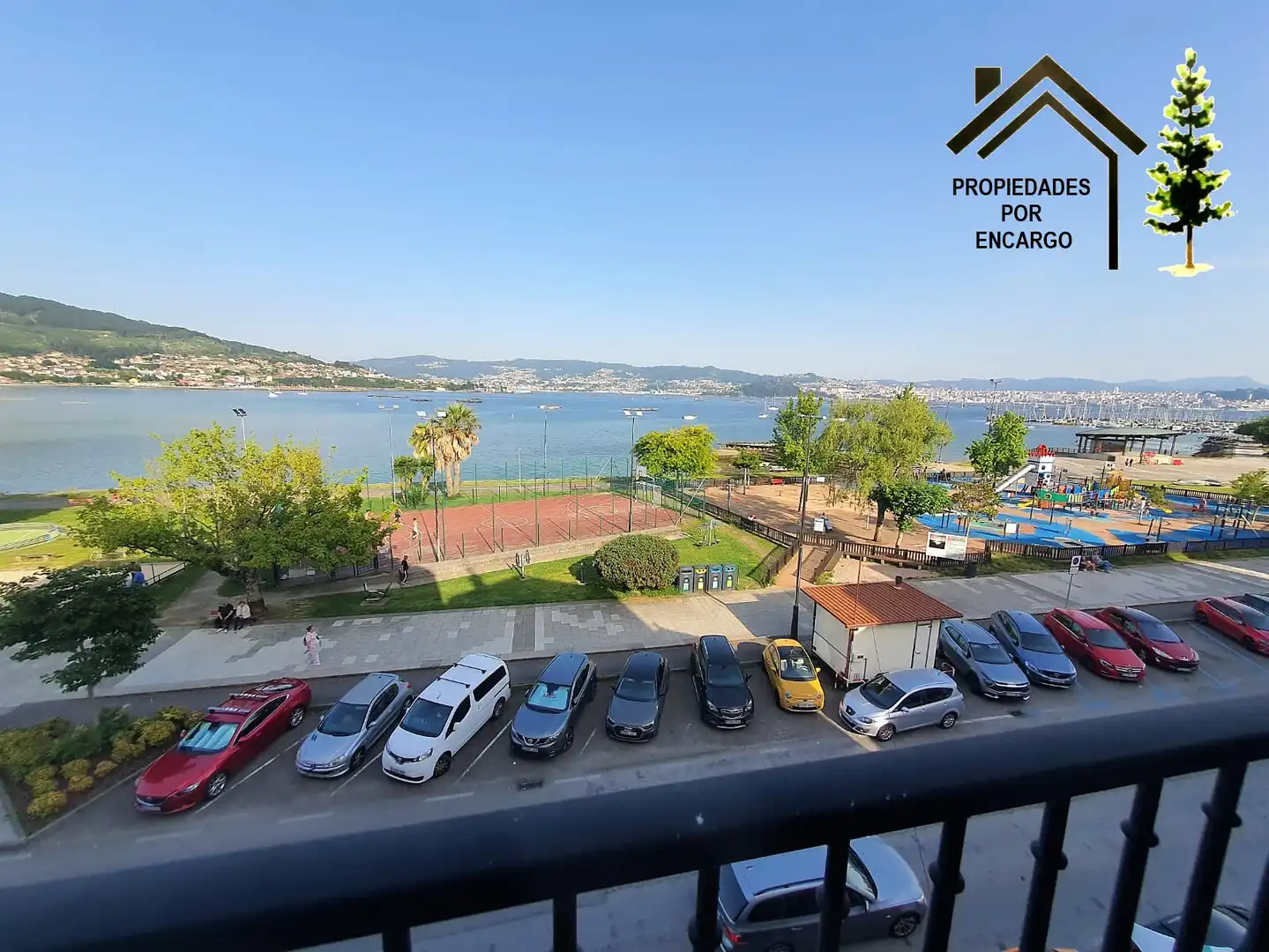 Parkplatz von Wohnungen zum Verkauf in Moaña mit Heizung