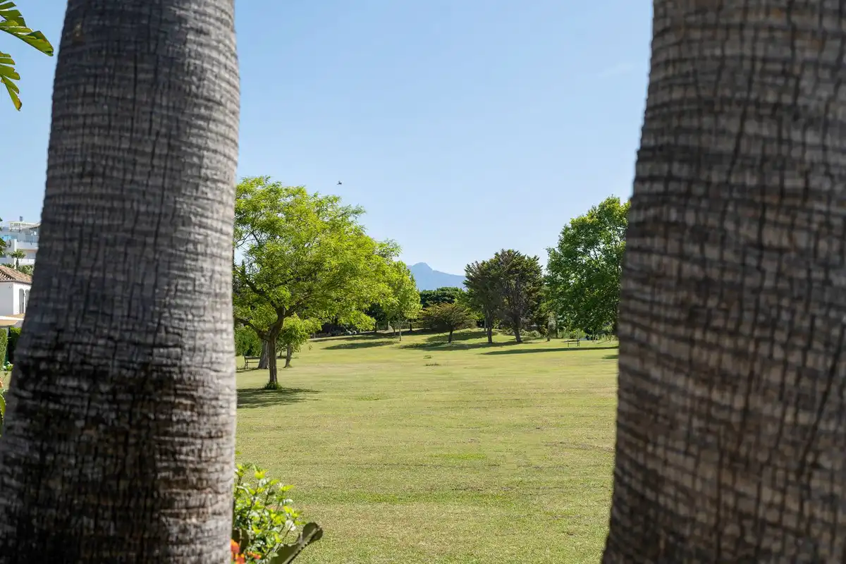 Jardí de Apartament en venda en Estepona amb Calefacció, Jardí privat i Terrassa
