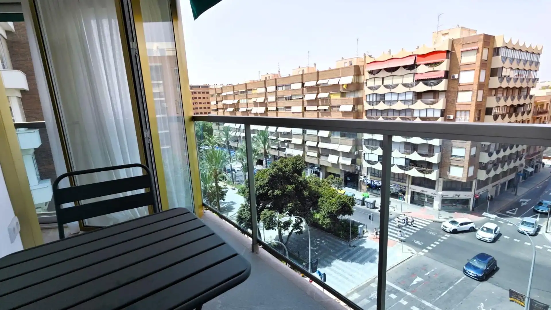 Bedroom of Flat for rent in Alicante / Alacant  with Air Conditioner, Heating and Parquet flooring
