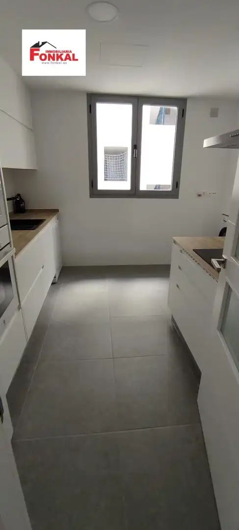 Kitchen of Flat for sale in Jerez de la Frontera  with Air Conditioner, Terrace and Furnished