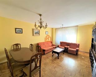 Living room of Flat for sale in León Capital   with Heating, Parquet flooring and Terrace