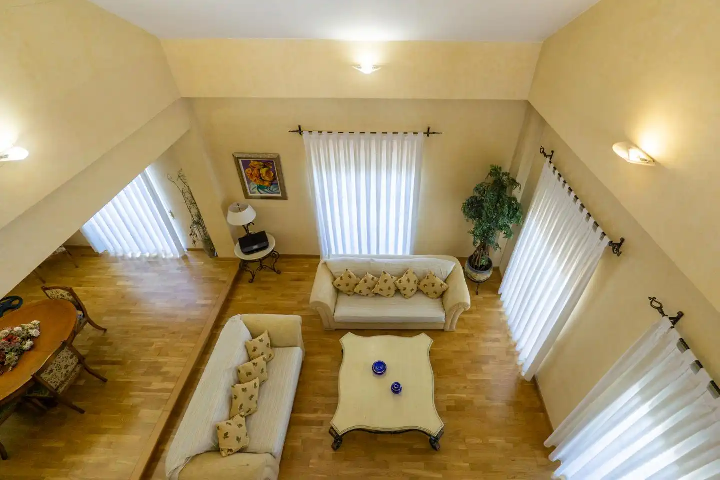 Sala de estar de Casa o chalet en venta en Cox con Aire acondicionado, Jardín privado y Parquet
