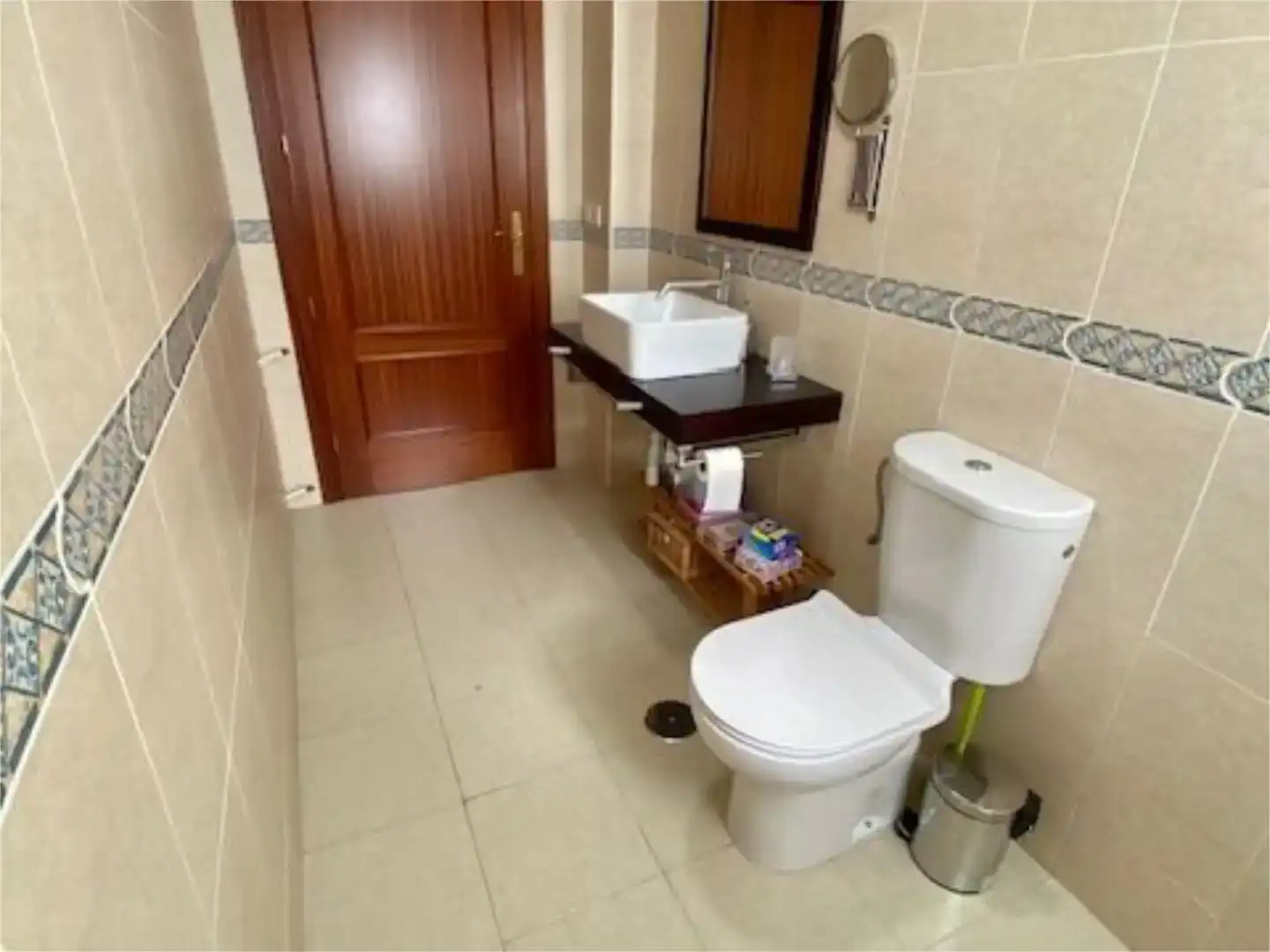 Badezimmer von Wohnung zum Verkauf in Montijo mit Balkon