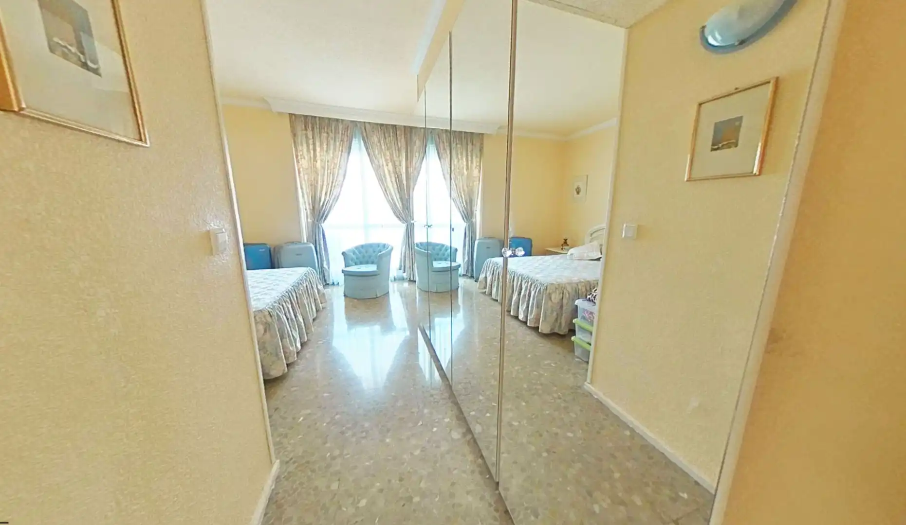 Bedroom of Flat for sale in Torremolinos  with Air Conditioner, Terrace and Furnished