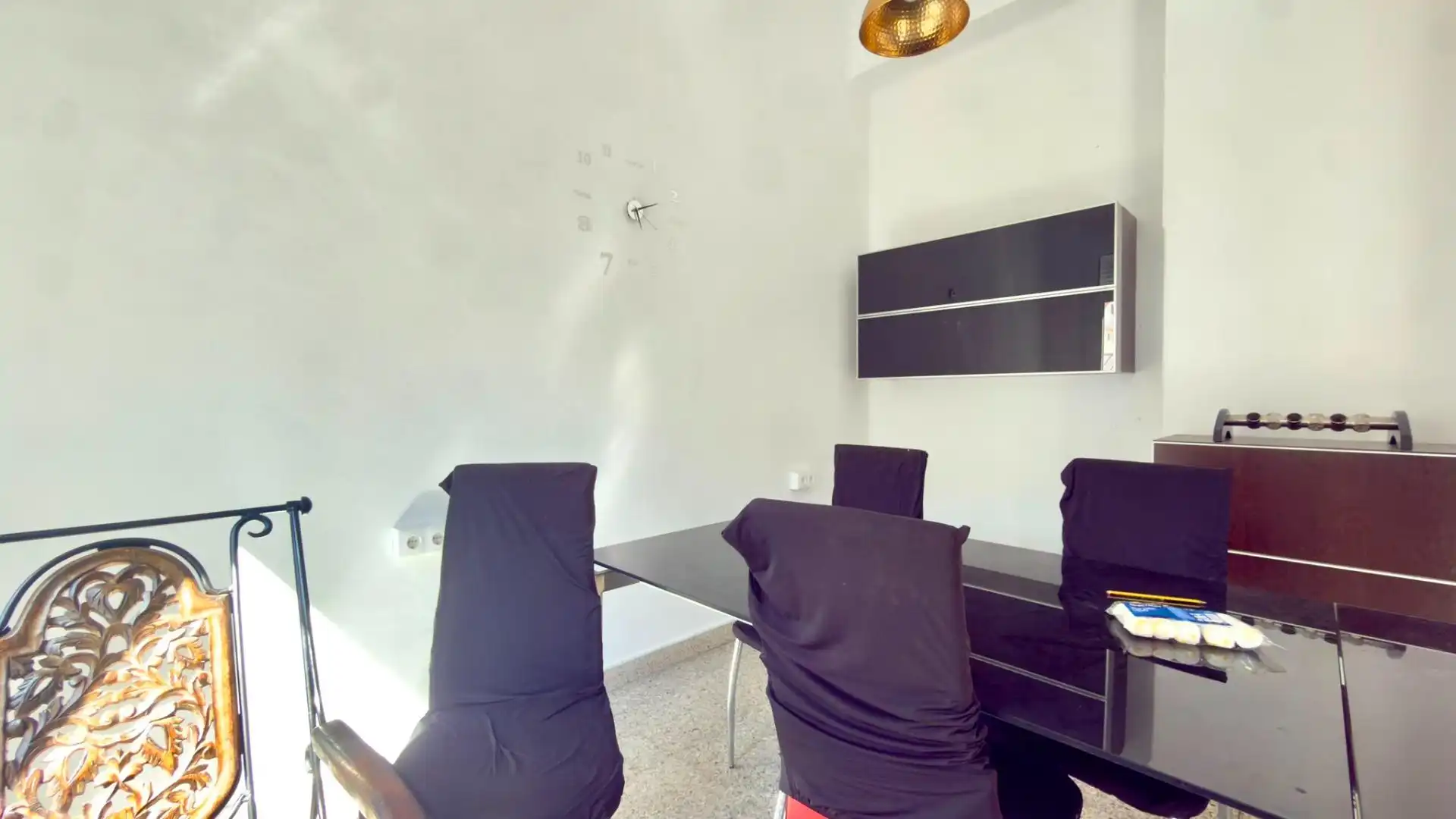 Dining room of Flat for sale in Ribadavia  with Heating, Furnished and Balcony